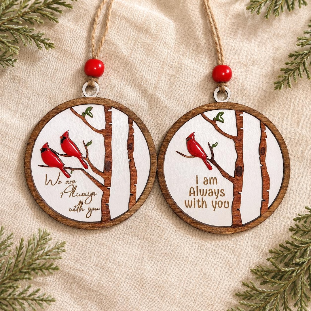 Cardinal Memorial Ornament