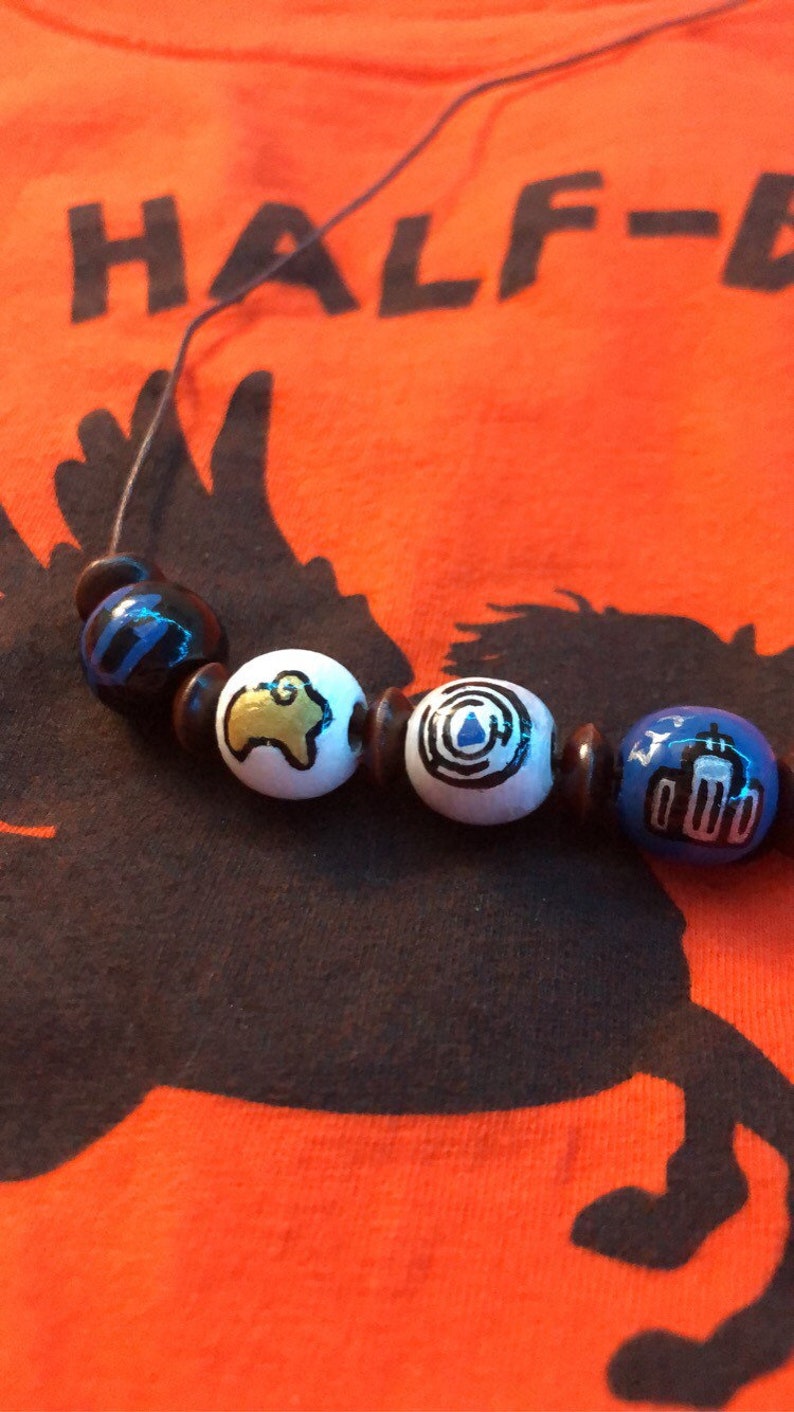 Camp Half Blood Beaded Necklace percy Jackson Series Etsy