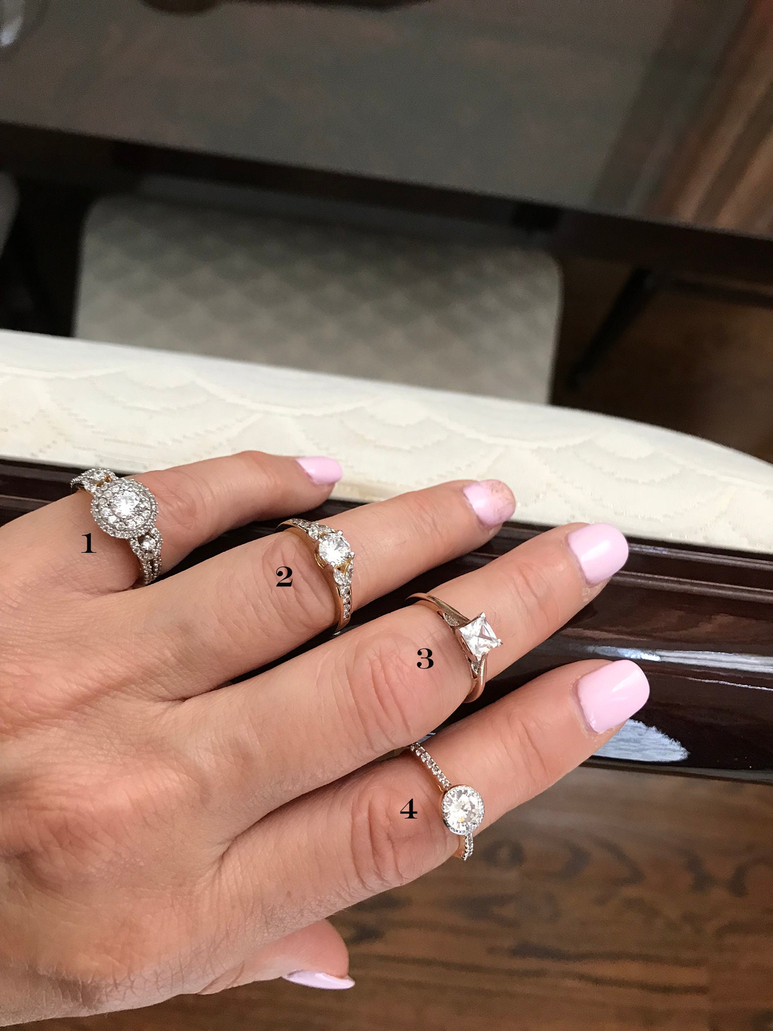 Engagement Rings On Fingers Tumblr