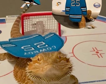 Bearded Dragon Hockey Jersey Cape customized and personalized