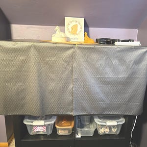 Dragon Drapes - Cortina blackout para vivário de 4x2x2 pés