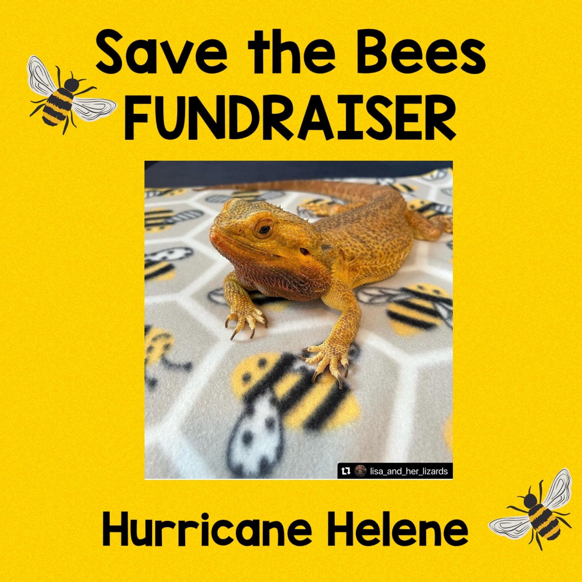 Save the Bees Ubby Blanket