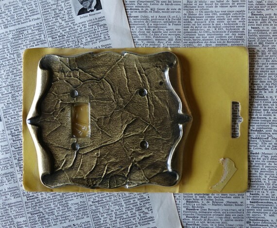 Vintage Amerock Light Switch Plate Cover Electrical Large Etsy