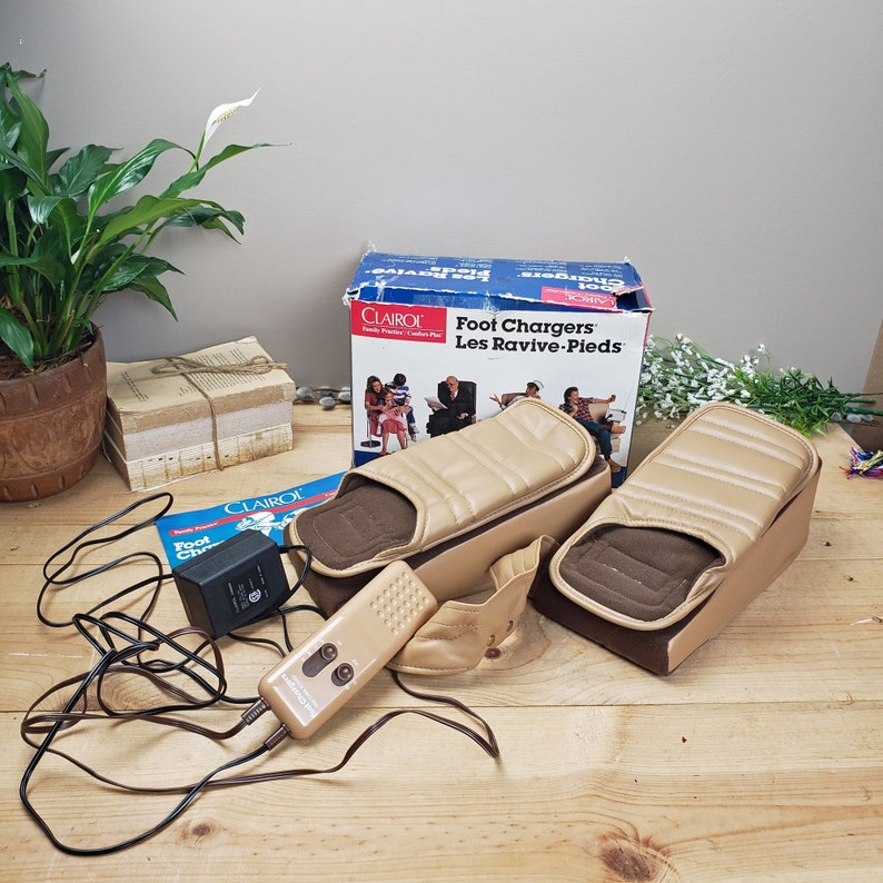 Foot Care Massager With or Without Heat Vintage Clairol Foot Etsy