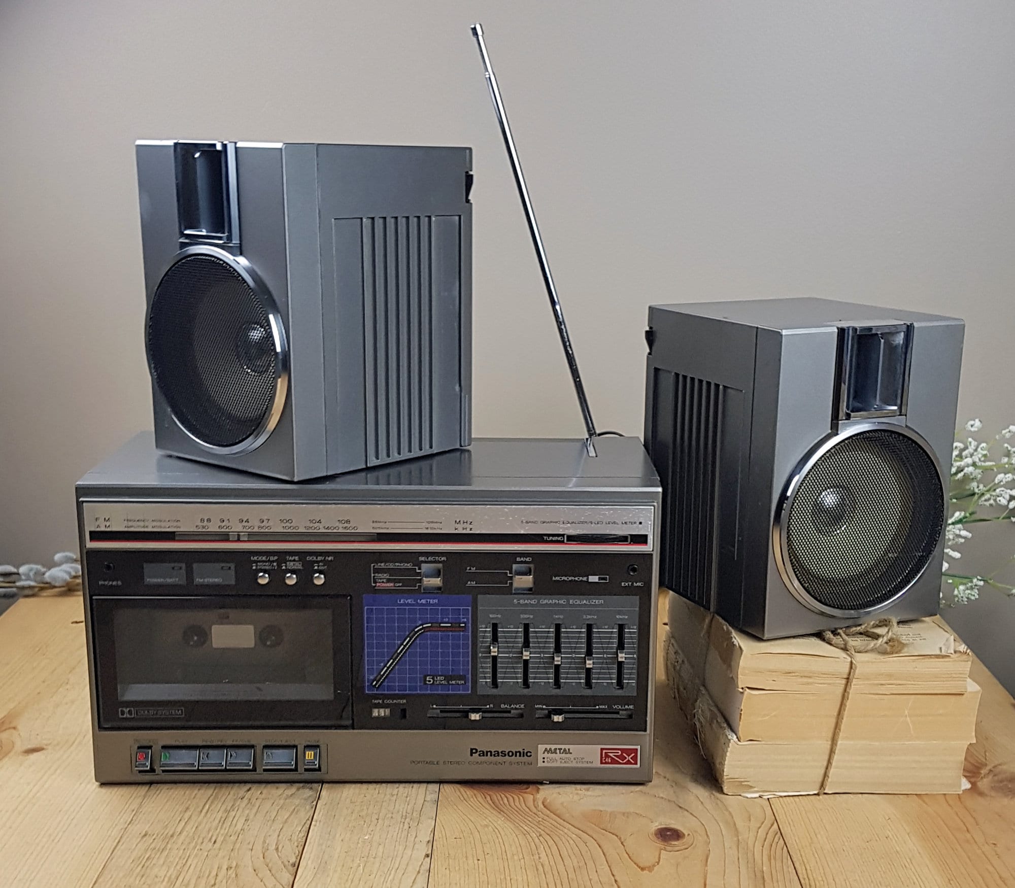 National RX-C46 ポータブルステレオコンポ