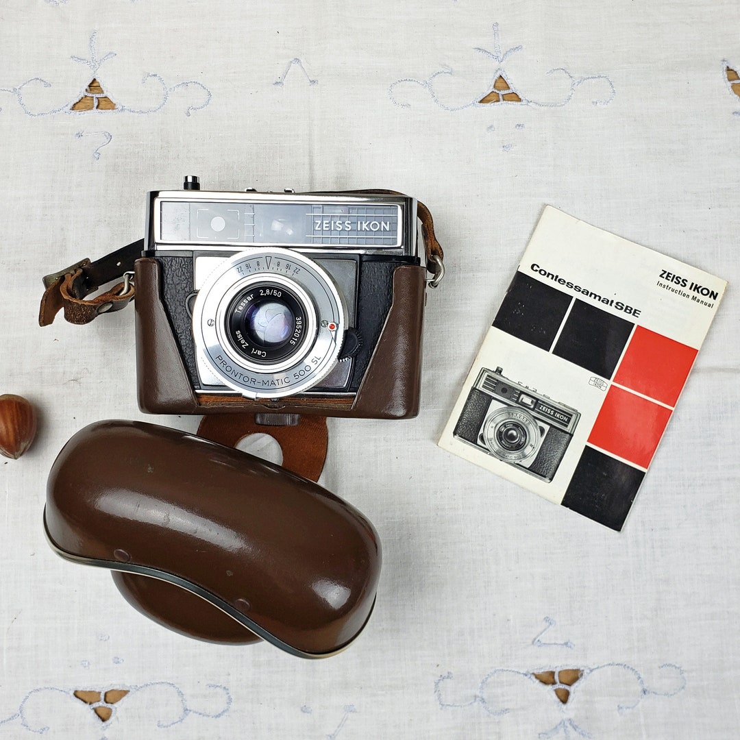 Viseur Couleur Zeiss Ikon Colora Avec étui, Appareil Photo Argentique Allemand