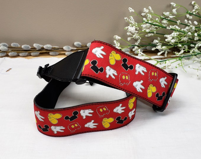 Walt Disney Camera Strap Vintage Mickey Mouse Camera Strap Etsy