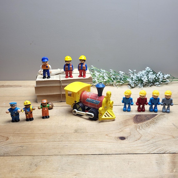 figuras playmobil tren juguete playmobil