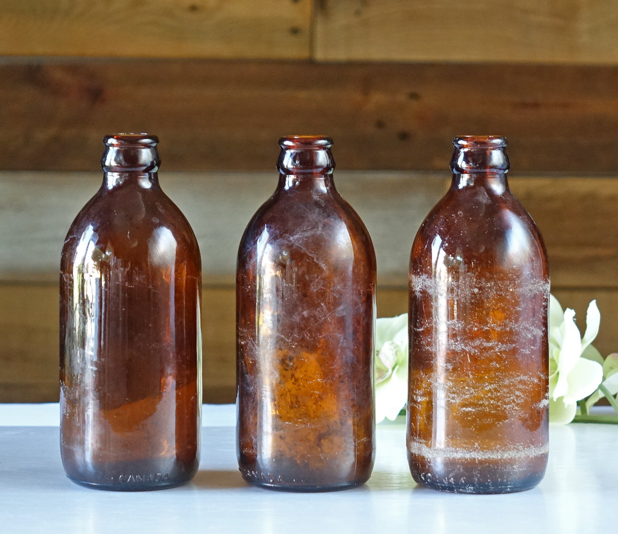 Vintage Beer Bottles / Collectible Bottles / Brown Beer Etsy