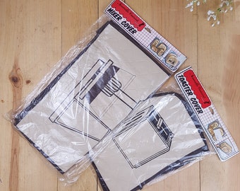 Conjunto de electrodomésticos vintage Funda para tostadora y funda para batidora Nouvelle Cuisine Cocina retro