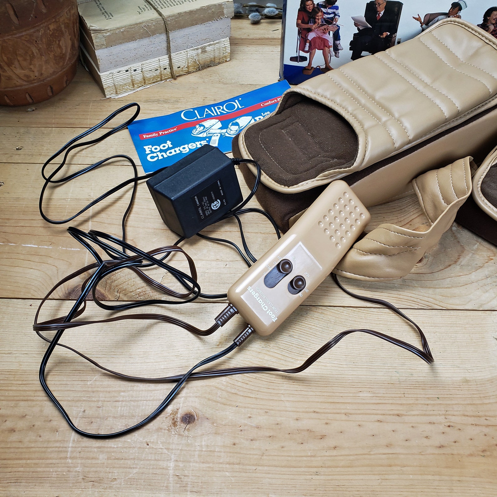 Foot Care Massager With or Without Heat Vintage Clairol Foot Etsy