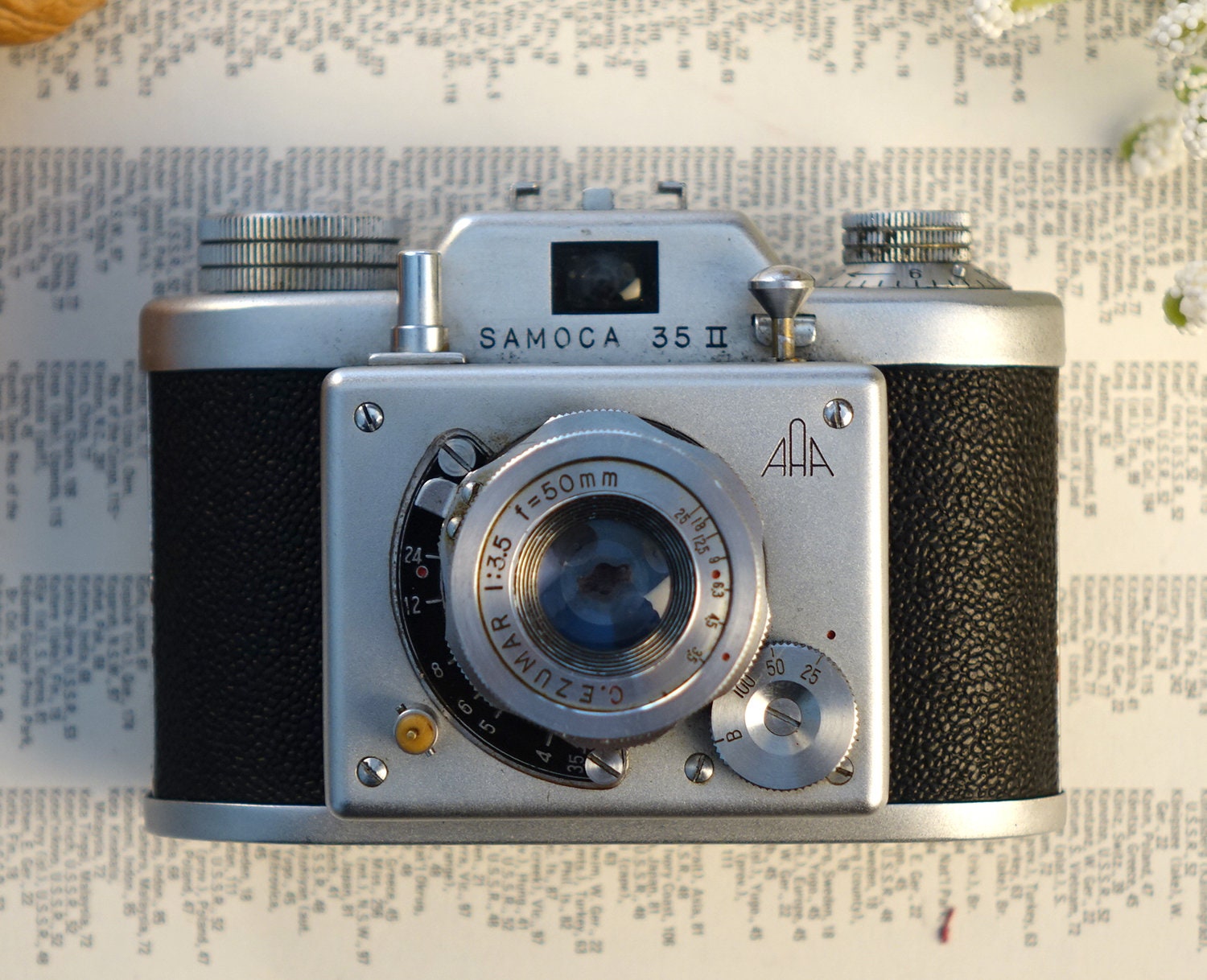 Film Camera 35 Mm Samoca 35 II Lens C.ezumar 50mm F3.5 Retro - Etsy Canada