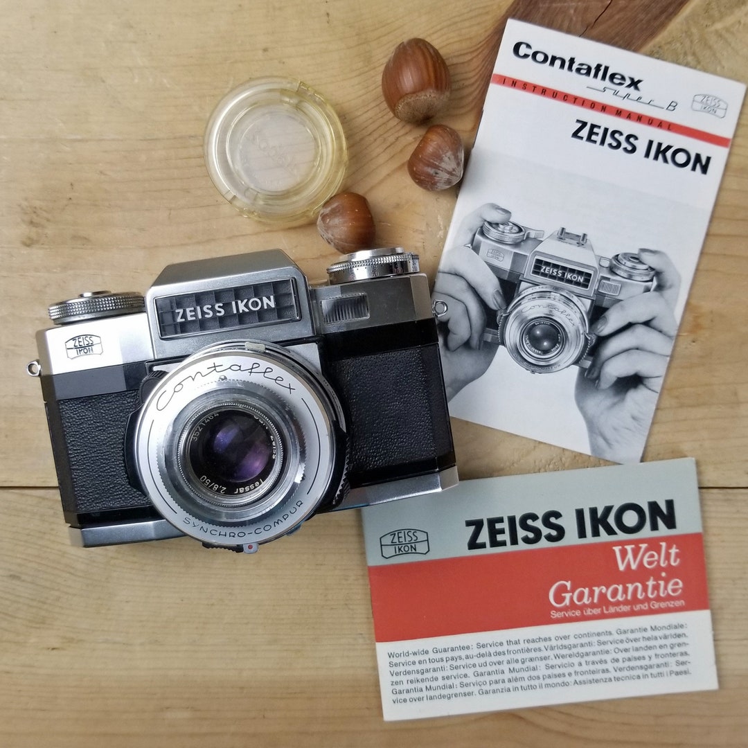 Mint Antique Vintage Zeiss Ikon Contaflex Super B 35mm Film