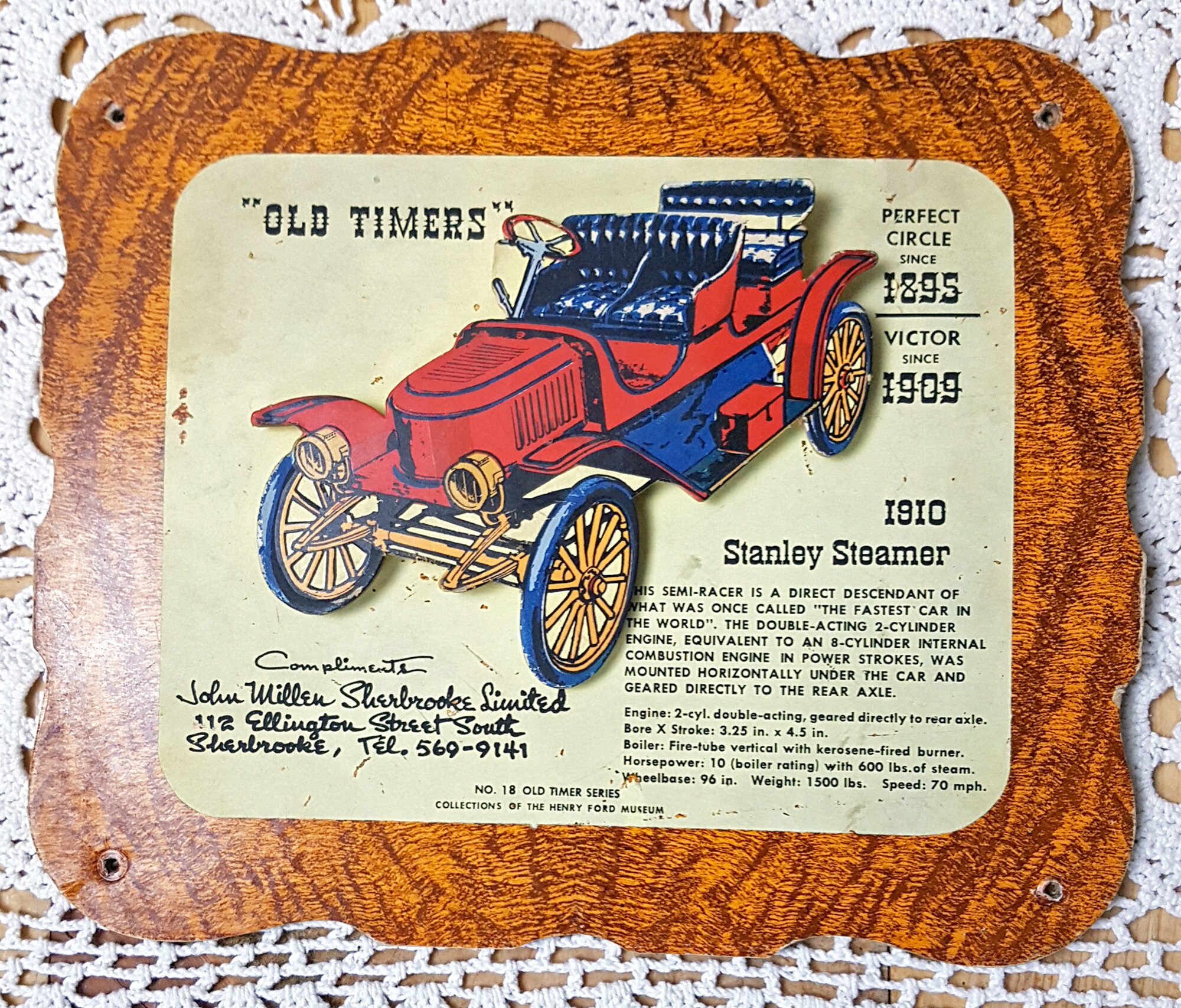 1910 Stanley Steamer Advertisement Old Timer 3D Ad Vintage Etsy