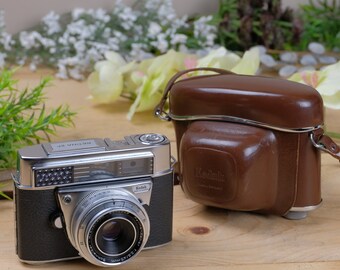Rare Kodak Retina IIF Rangefinder 35mm film camera with Retina-Xenar 45mm f2.8 - Beautiful and Partially working