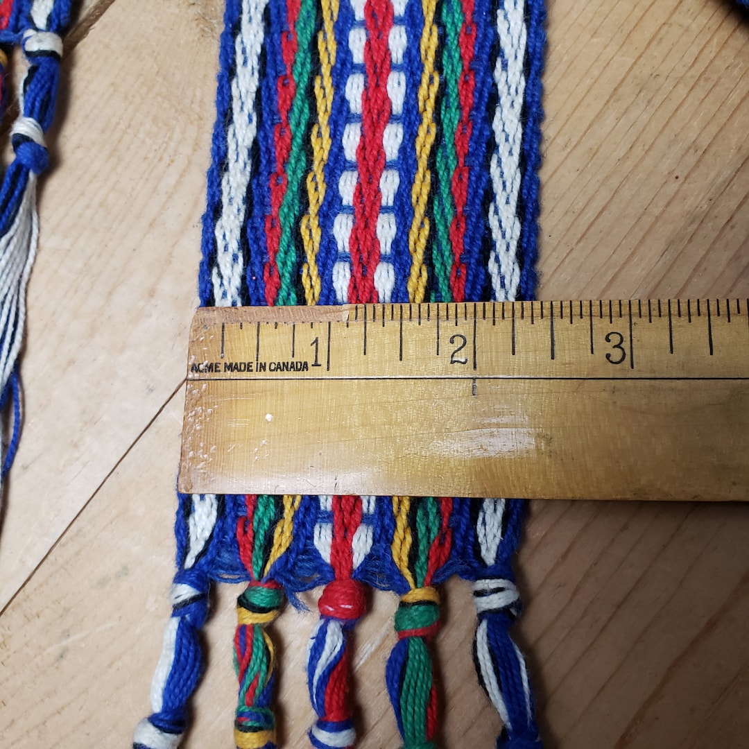 Small Metis Sash for Kids 2.4x60 Vintage Arrow Sash Canadian Metis