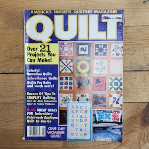 Quilt Vol 2 no 1 Spring 1980 Americas Favorite Quilting Magazine