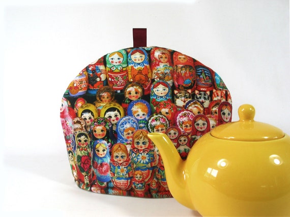 Tea Cozy Cotton Multi Color Cover for Teapot