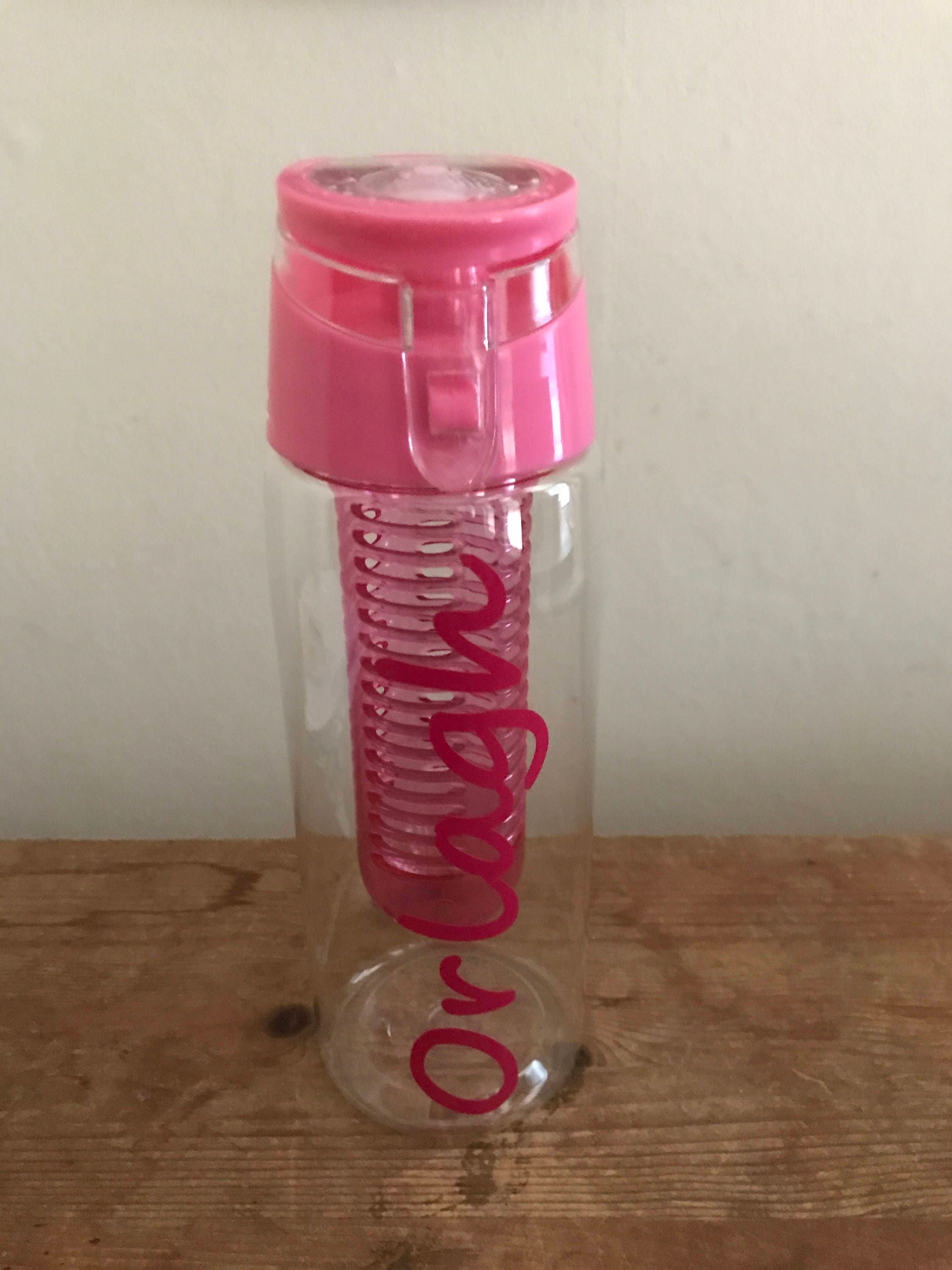 Personalised Water / Fruit Infused Bottles Etsy UK