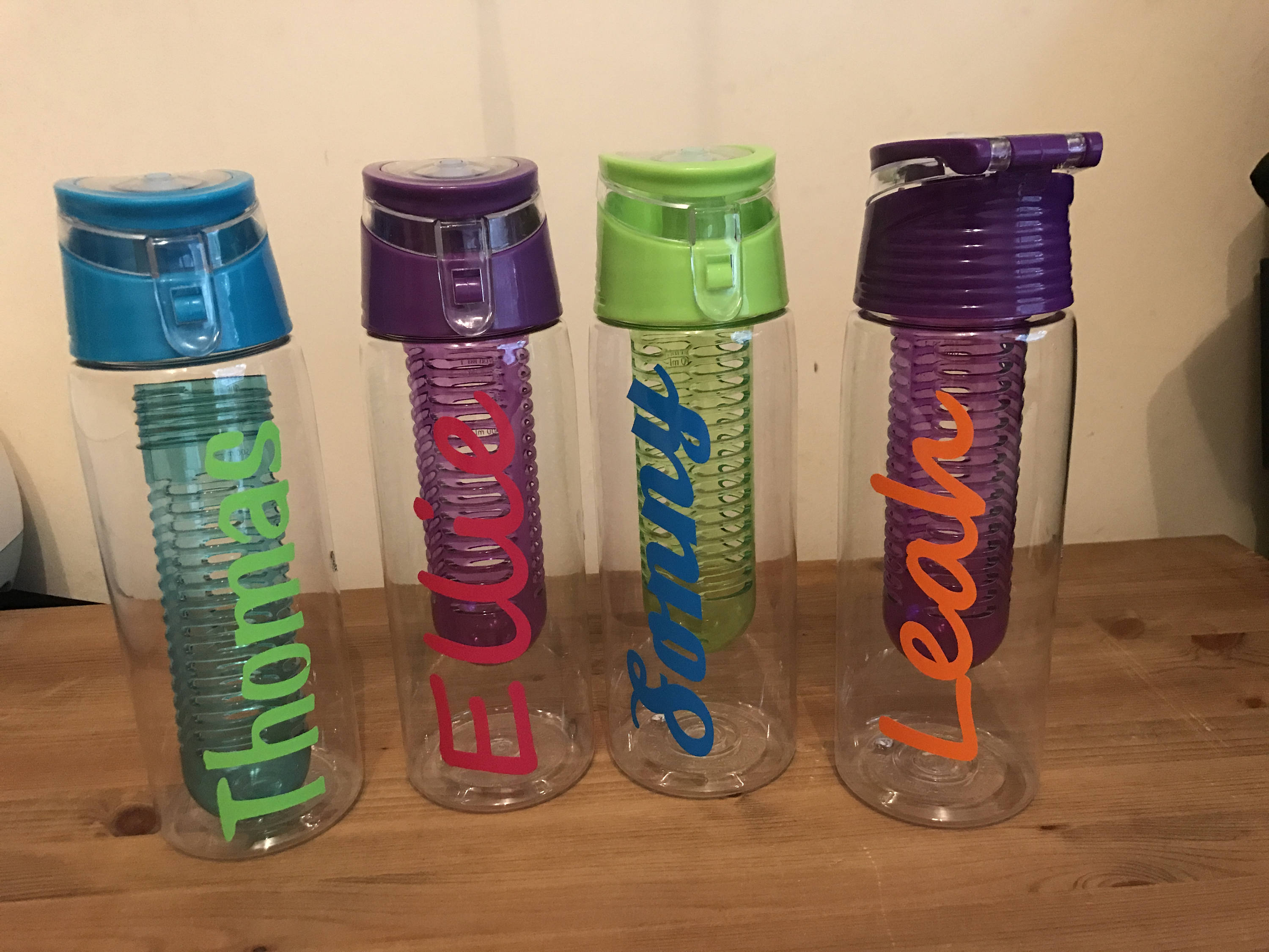 Personalised Water / Fruit Infused Bottles Etsy UK