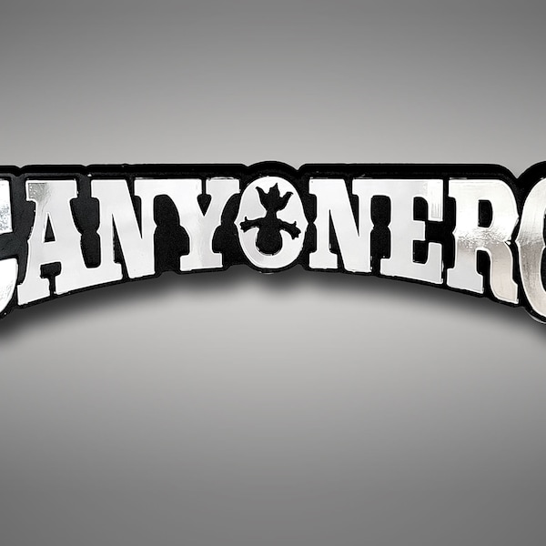 Canyonero Car Emblem - Chrome Plastic Not a Decal / Sticker