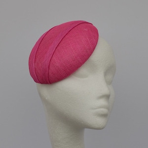 Pink Wedding hat. Made to Order. Pink Ascot hat. Pink occasion hat. Pink fascinator. Cocktail hat. Mother of bride or groom hat