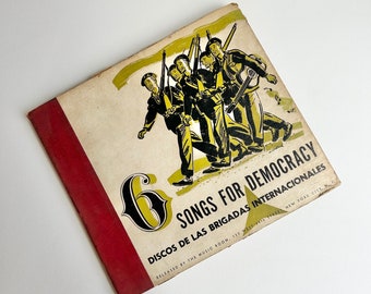 1940 Songs for Democracy with Booklet, Spanish Civil War Song, Spanish War History, International Brigade, Spanish History, Historical Music