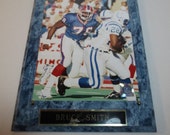 Buffalo Bills NFL Collectible Plaque/ Bruce Smith