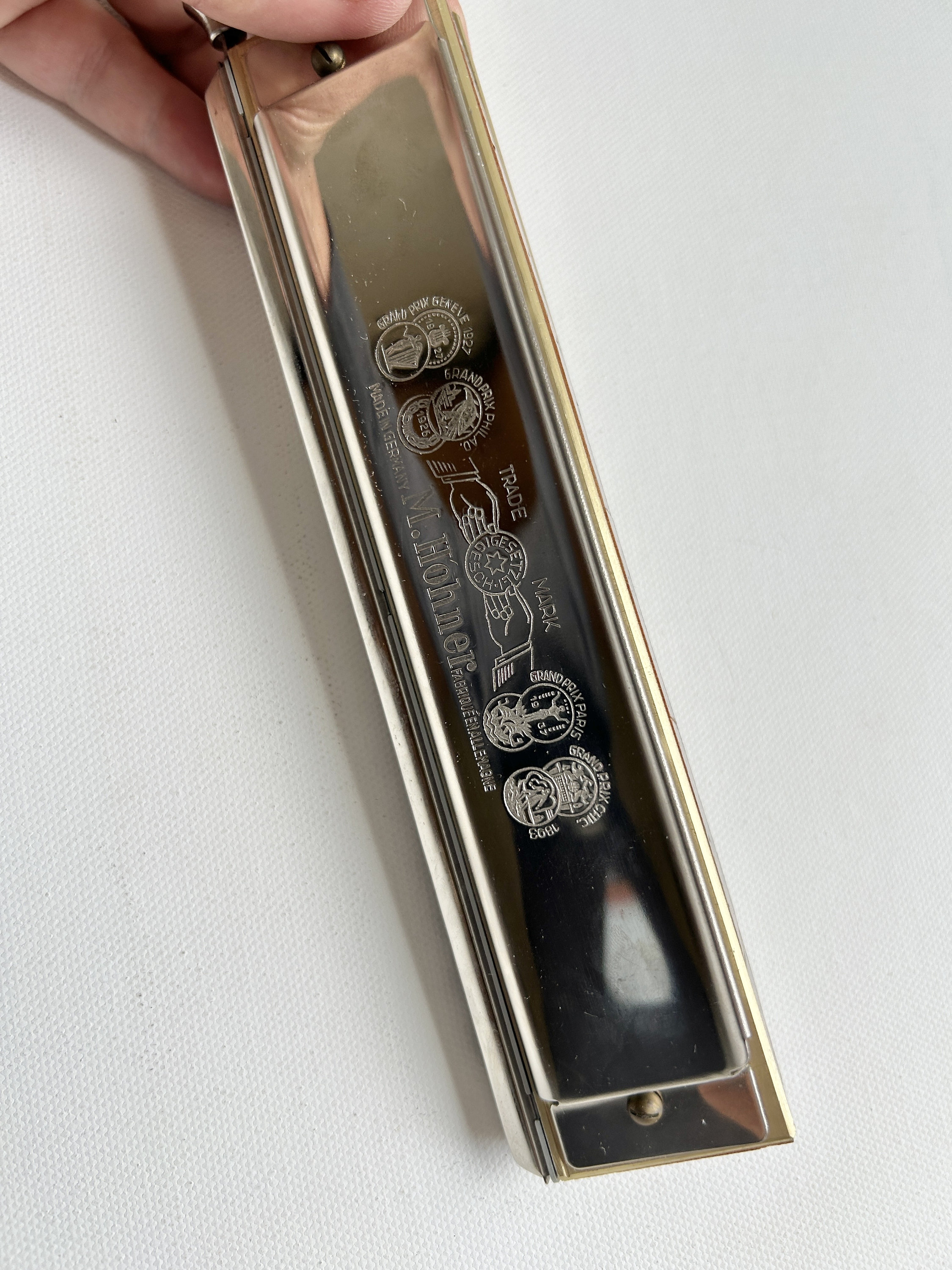 M. Hohner Chromonika III in Original Box, Key of C, German M. Hohner Chromonika III in Original Box, Key of C, German