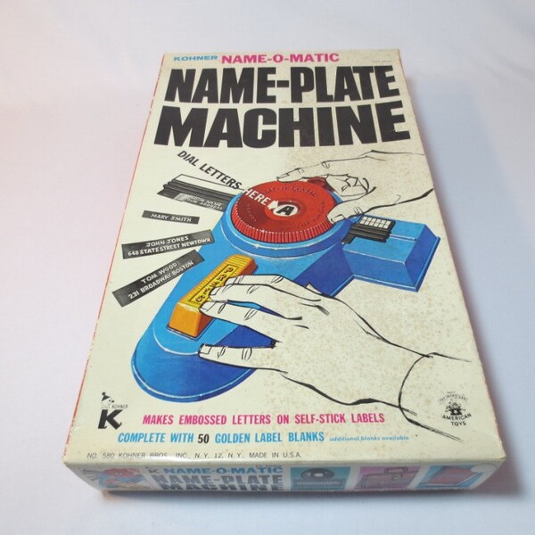 Vintage Label Maker Etsy