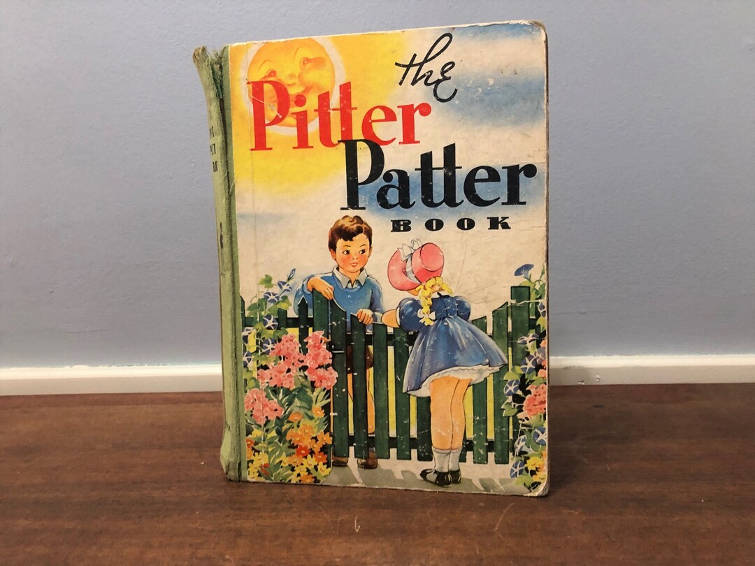 The Pitter Patter Book 1936 Vintage Children's Story Etsy