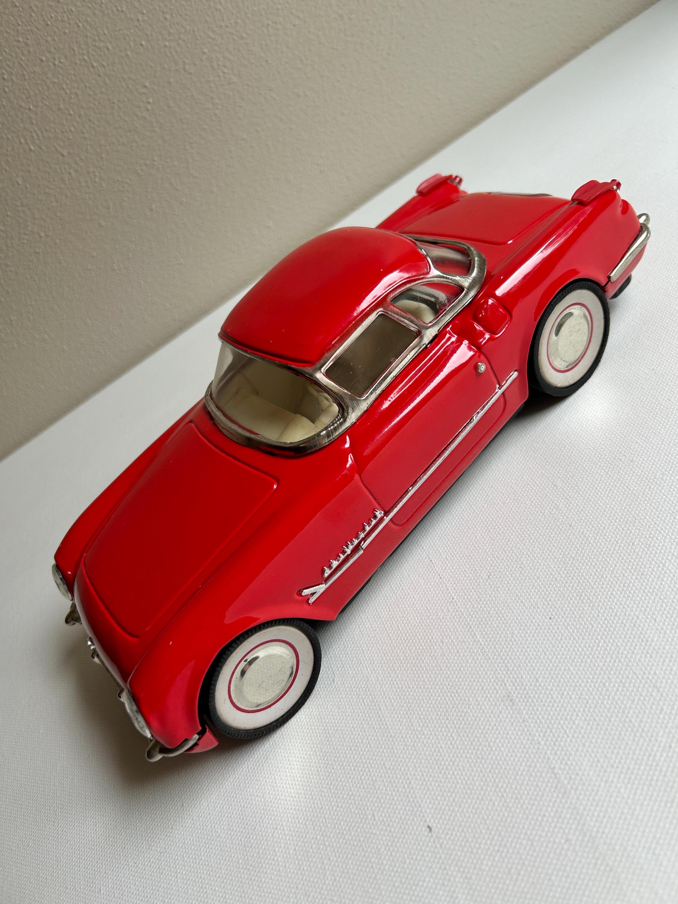 Fifties Brand 1953 Red Corvette Hardtop Friction Toy in Box - Etsy