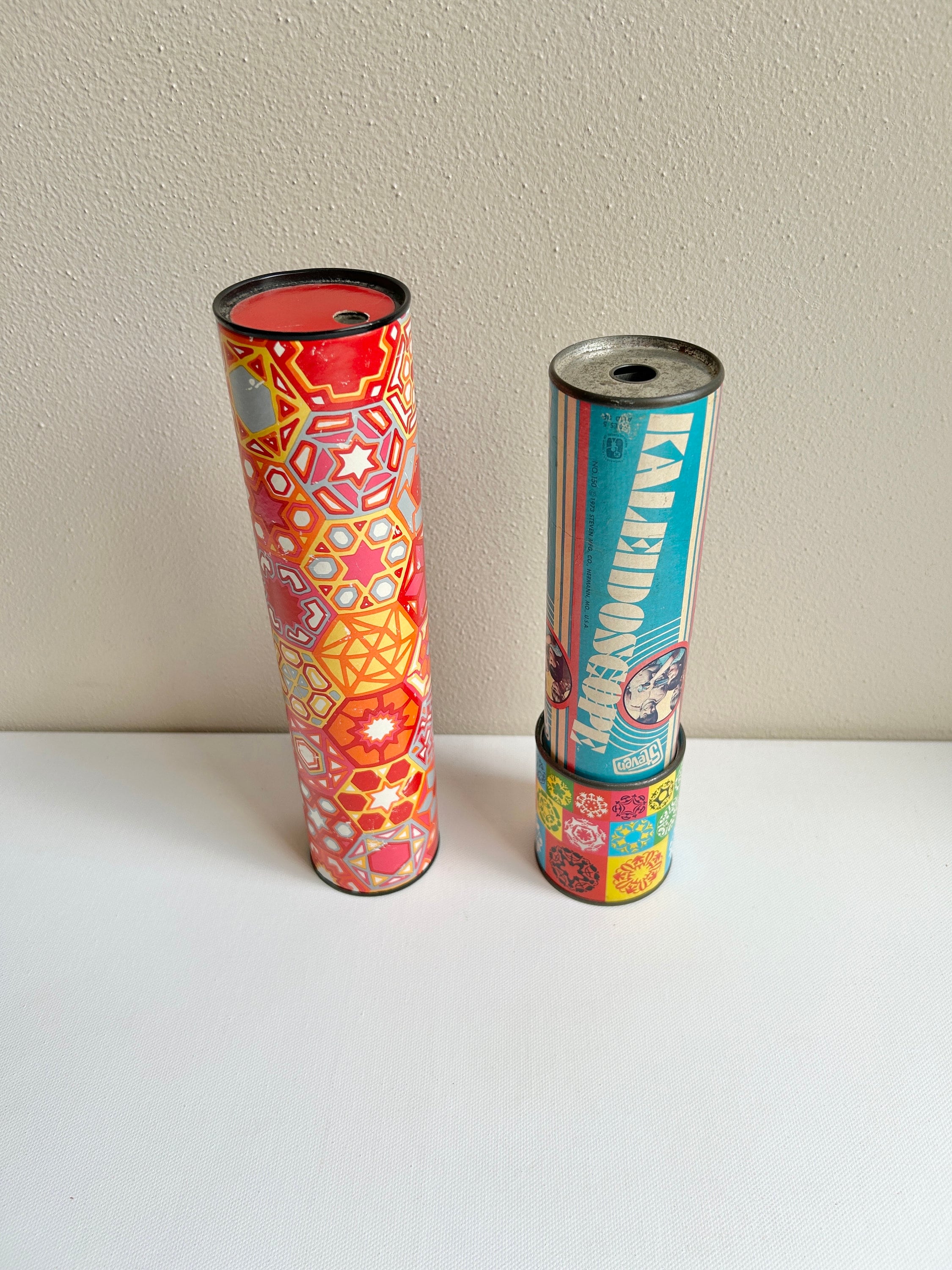 Kaleidoscope 紙ジャケ カレイドスコープ DU特典箱 2CDセット 1960s Cardboard Tube Retro Kaleidoscopes, Set of TWO, Domed Glass
