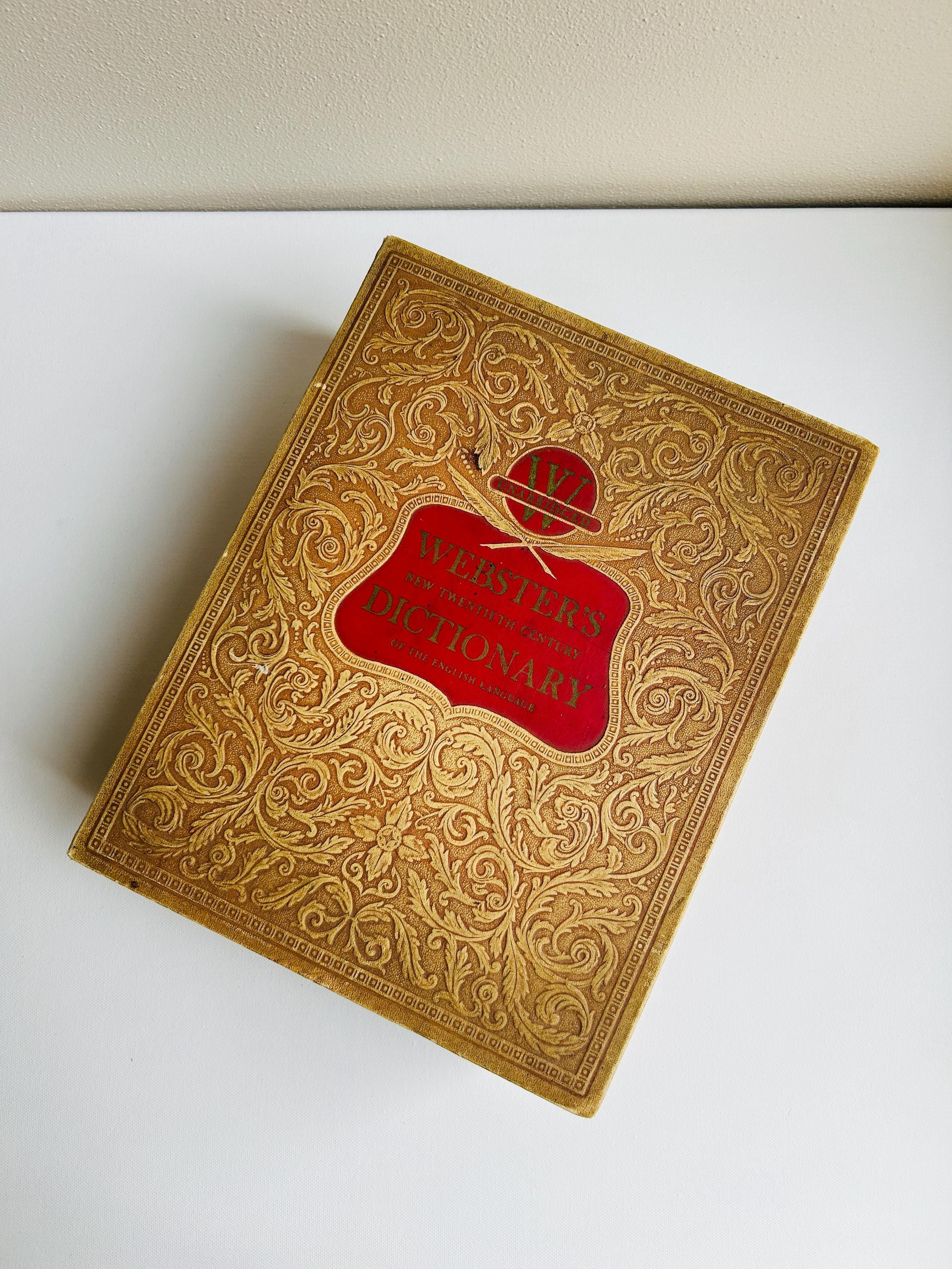 新年SALE【激レア】WEBSTER'S DICTIONARY 1959 新年SALE【激レア