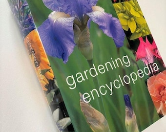 Gardening Encyclopedia With Colorful Illustrations
