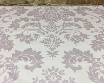 tablecloth purple table items