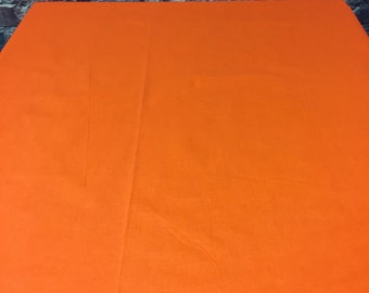 Orange tablecloth, round tablecloth, rectangle tablecloth,orange cotton tablecloth, orange runner, Halloween tablecloth, gift