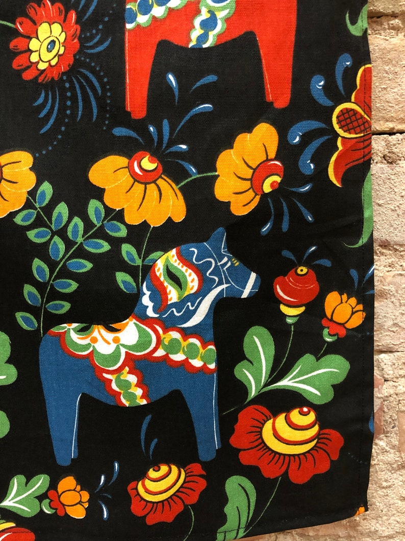 SiKriDream Dala Horse Tea Towel