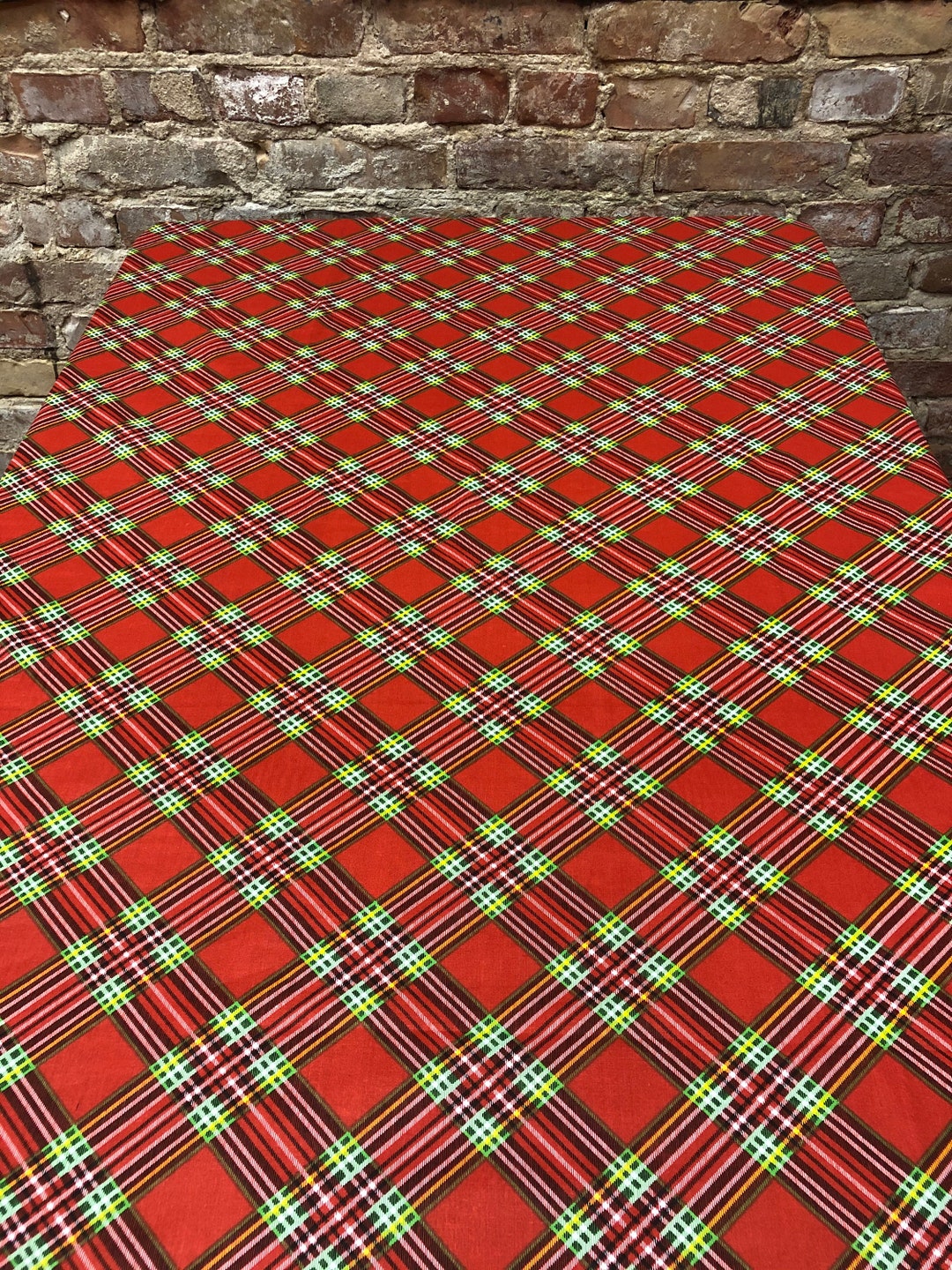 Una tovaglia (250 - 170 cm) con 12 tovaglioli - grande - Catawiki