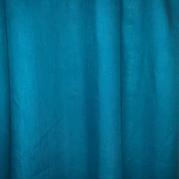 Turquoise Curtains Etsy