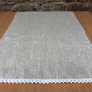 Elegante protezione tavolo da corsa tavolo natalizio in lino decorazione  versati