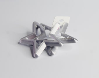 Star Hoops Earrings  (JELLY) Rounded Corners