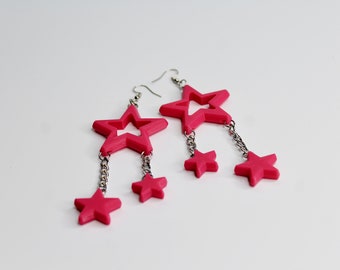Shooting Star Dangle Earrings