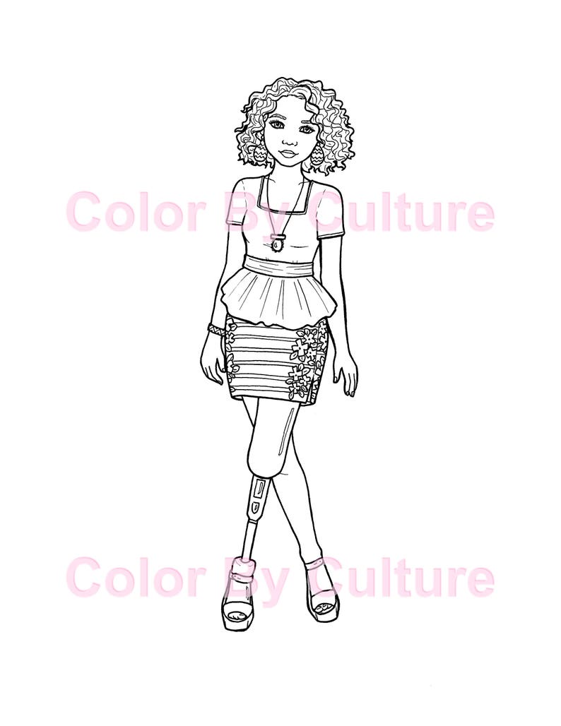 Summer Fashions 5 Printable Coloring Pages Fun Summer Fashions Fashion ...