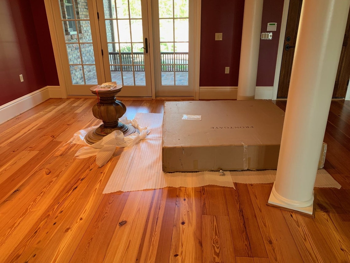 Antique Heart Pine Flooring - Etsy