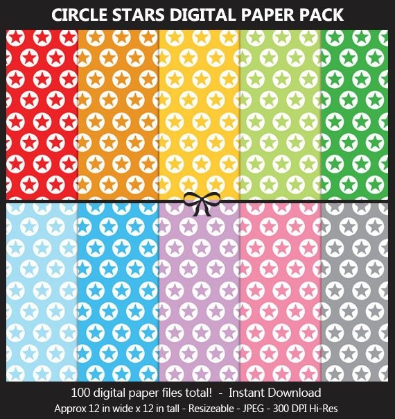 Circle Celebs Electronic Paper Pack - 100 Shades, Star Sbook Paper, Heritage, Printable, Birthday, Wrapping Paper, Invites, CUOK photo about Printable Birthday Wrapping Paper named Circle Celebs Electronic Paper Pack - 100 Colours, Star Sbook Paper, Record, Printable, Birthday, Wrapping Paper, Invites, CUOK