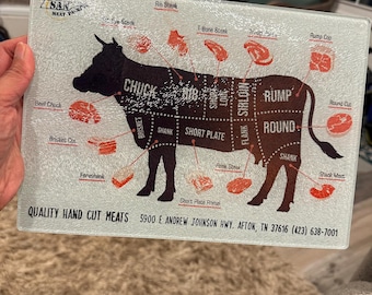 Skärbräda för biffälskare | personliga skärbrädor | fars dag-skärbräda | födelsedagspresent