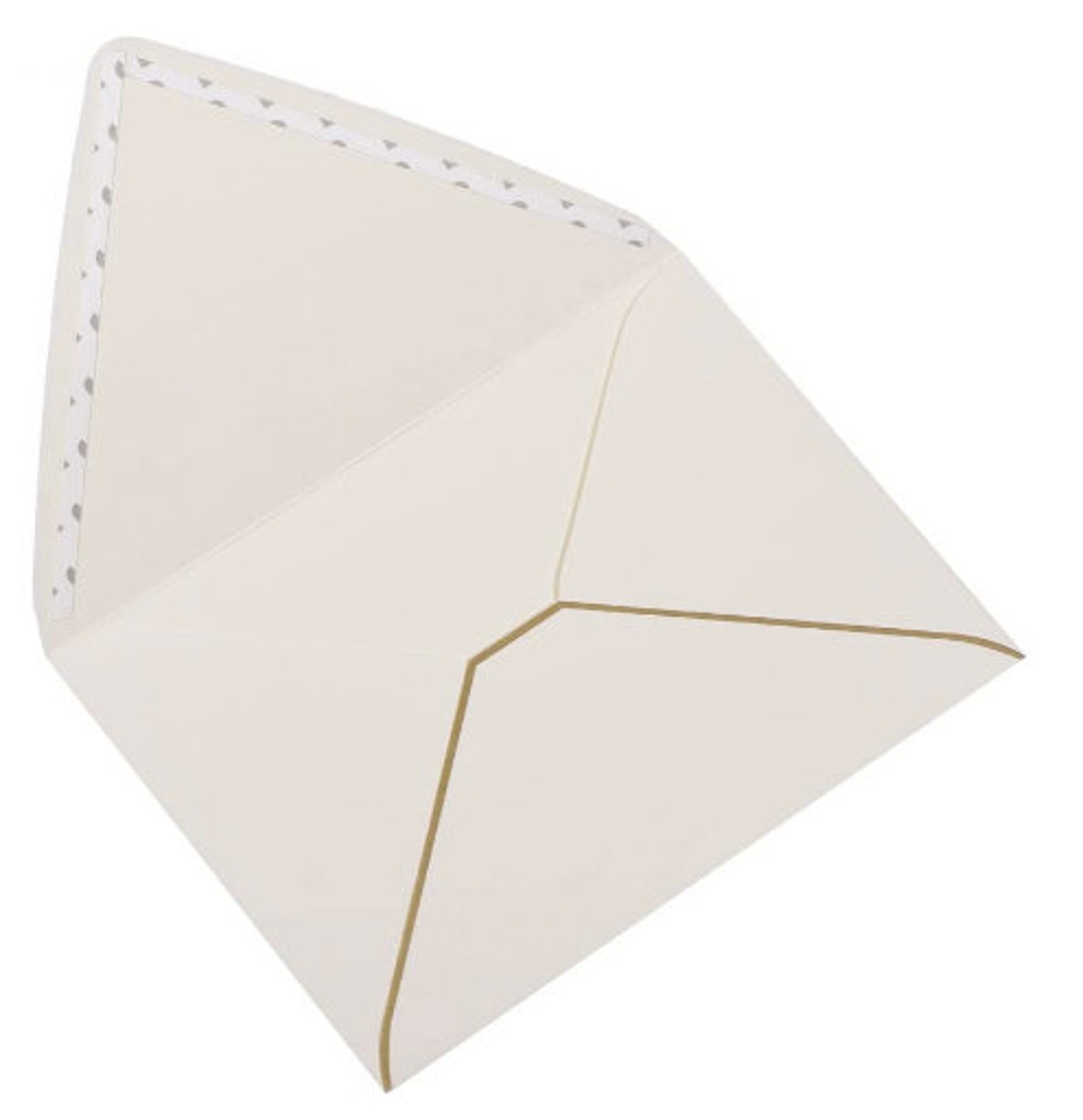 Gold Border Envelopes Wedding Envelopes 5x7 Envelopes - Etsy