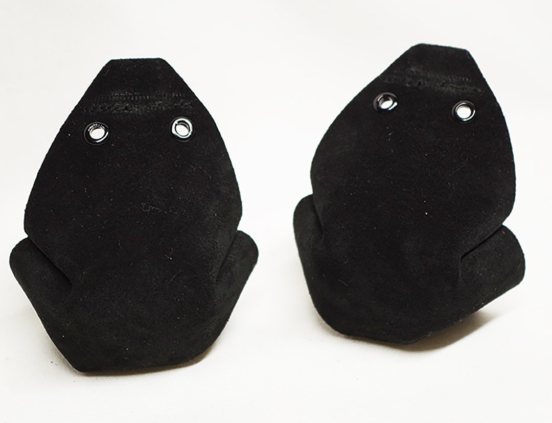 Roller Skate Toe Caps Solid Black Durable Suede With Black Etsy