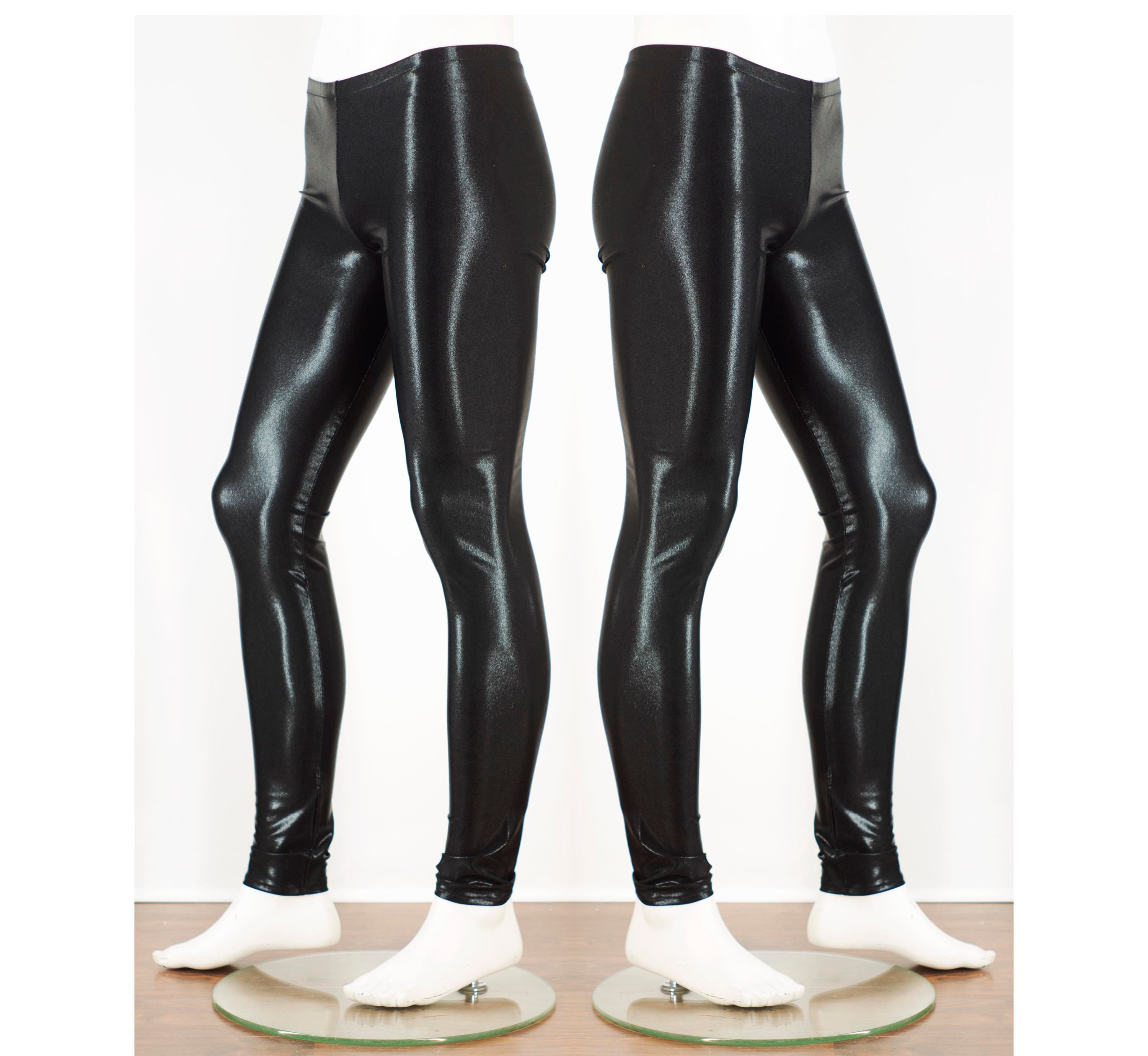 Buy VsvoLatex Womens Latex Pants Leggings with Inner Condom Online at  desertcartINDIA